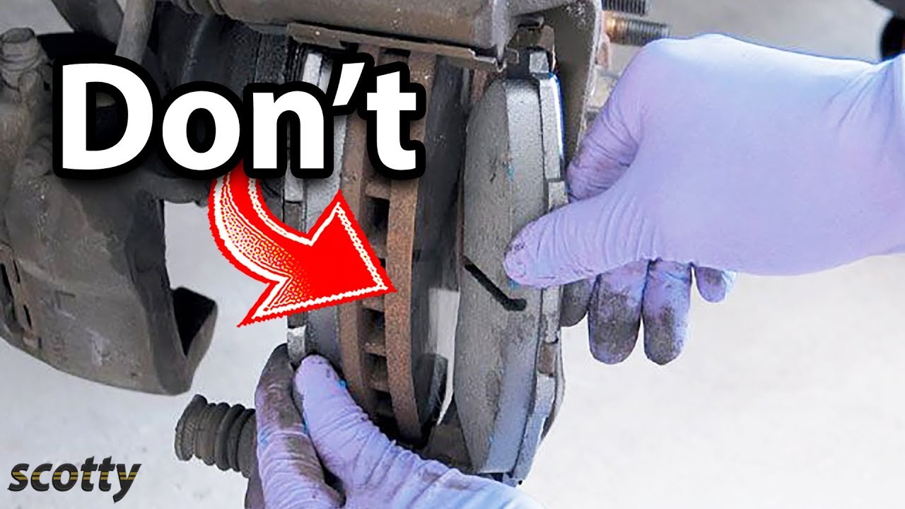 Never Do This When Changing Your Brake Pads - YouTube