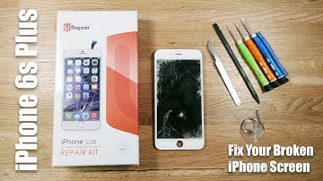 EASIEST IPHONE 6S PLUS SCREEN REPAIR VIDEO ON THE INTERNET - IN 4K