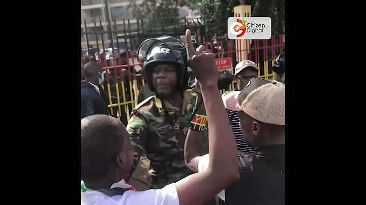 Protesters outside Central Police Station as Gen Z June 25th protests kick off