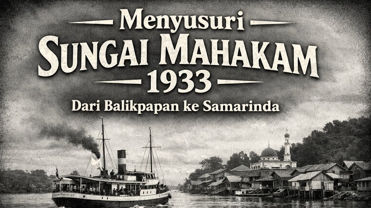 Menyusuri Sungai Mahakam 1933: Dari Balikpapan ke Samarinda