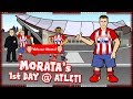 🤣MORATA's 1st DAY AT ATLETI!🤣 (Alvaro Morata signs for Atletico Madrid Parody Transfer)