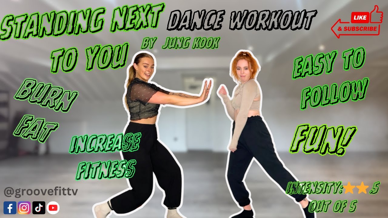 STANDING NEXT TO YOU JUNG KOOK FAT BURNING DANCE WORKOUT FULL BODY NO EQUIPMENT FOR ALL