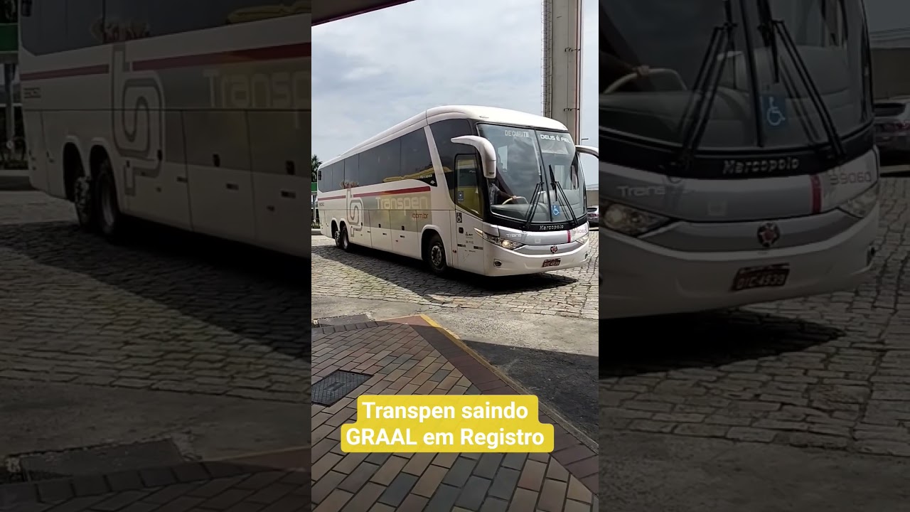 Transpen saindo do GRAAL em Registro