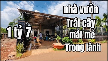 Khó khăn về tiền bạc, Anh Tuấn bán nhà vườn trái cây, vị trí đẹp, không khí mát mẻ ở BRVT