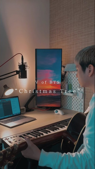 V of BTS - Christmas Tree Cover NORTH #cover #shorts