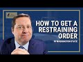 How to Get a Restraining Order in Washington State