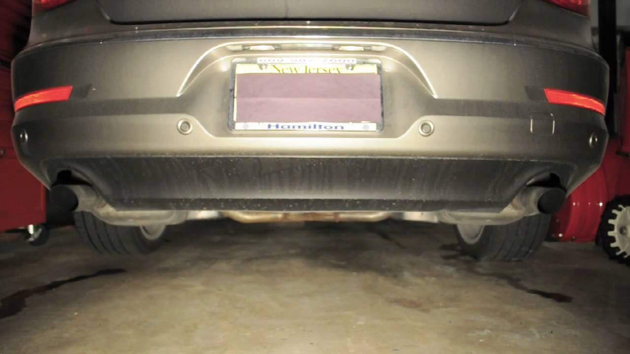 VW CC VR6 4Motion Exhaust YouTube