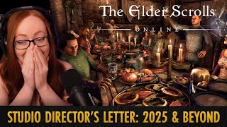 i actually cried- HUGE changes for Elder Scrolls Online | Studio Directors Letter 2025 Reaction