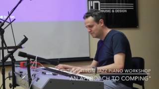 Warm-up before the Jazz Piano Clinic with Jeb Patton
