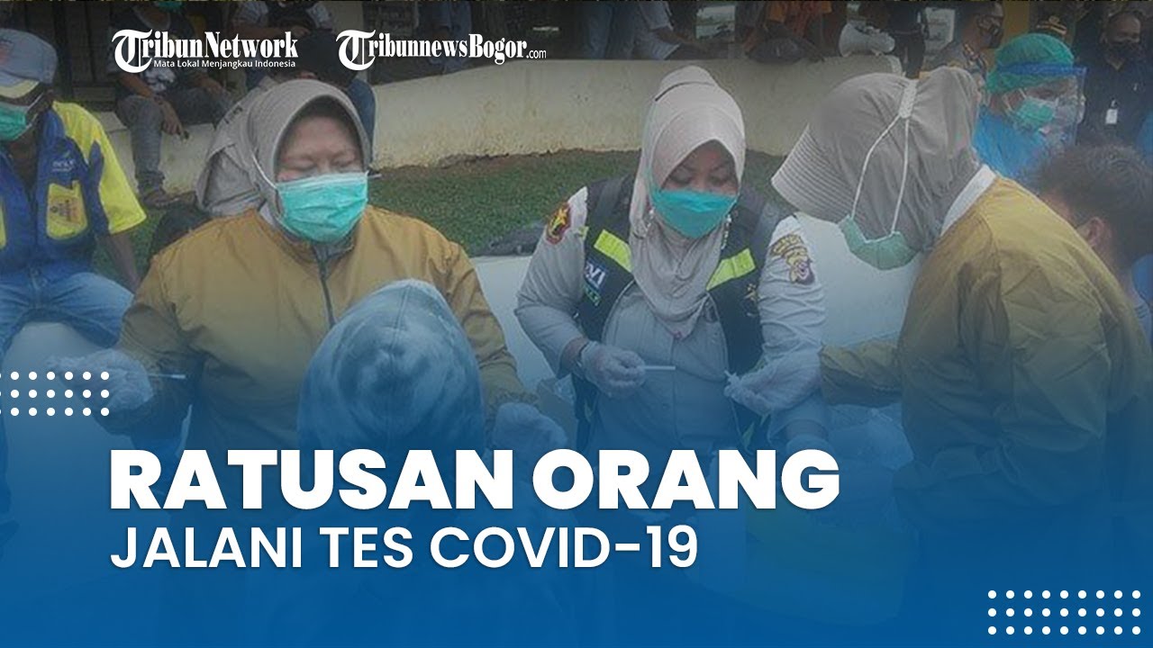 Ratusan Orang Di Pasar Kebon Kembang Jalani Tes Covid 19 Ini Hasilnya