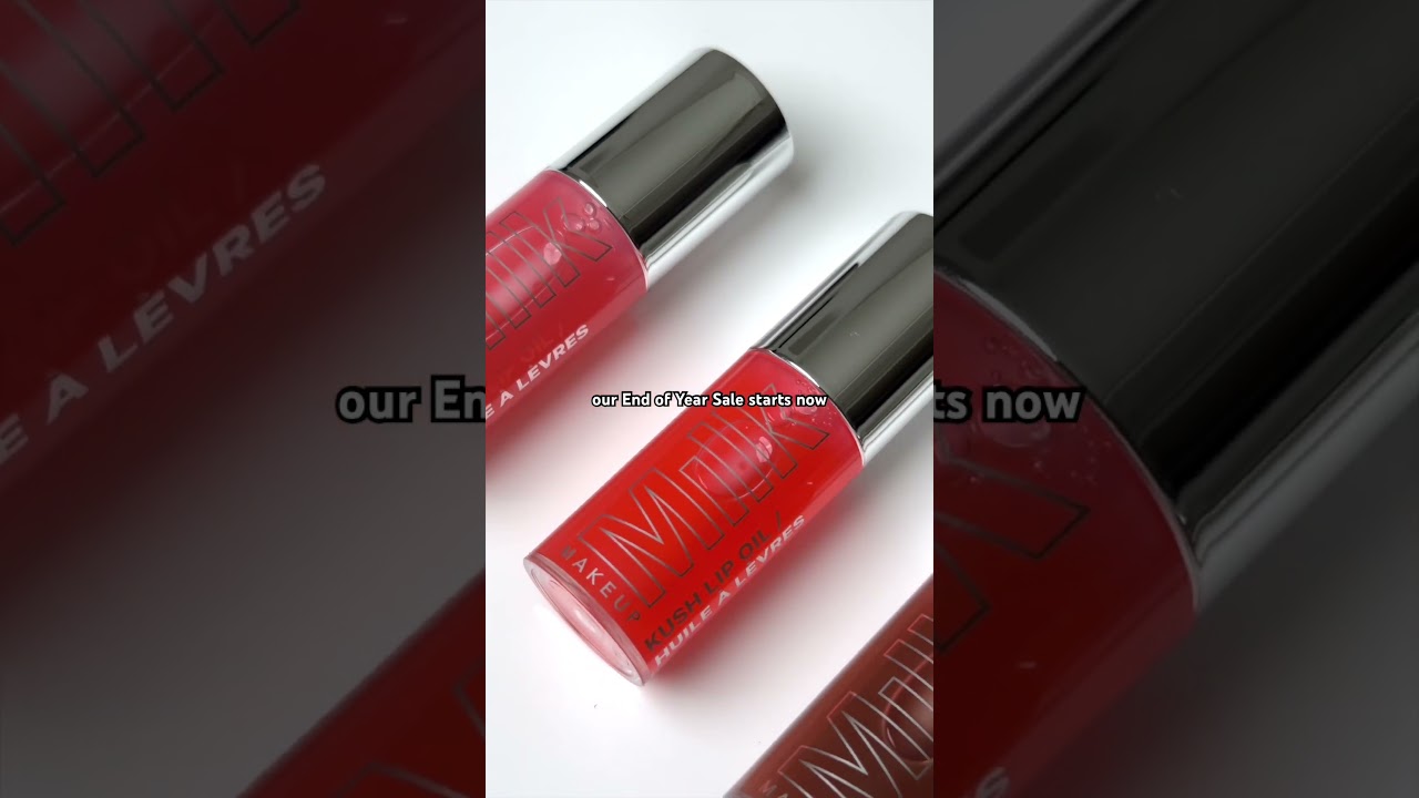 Our End of Year Sale is here. Up to 50% off select items, now until 1/2. Only at milkmakeup.com.