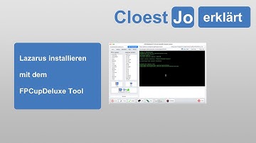 Lazarus installieren mit dem FPCupDeluxe Tool