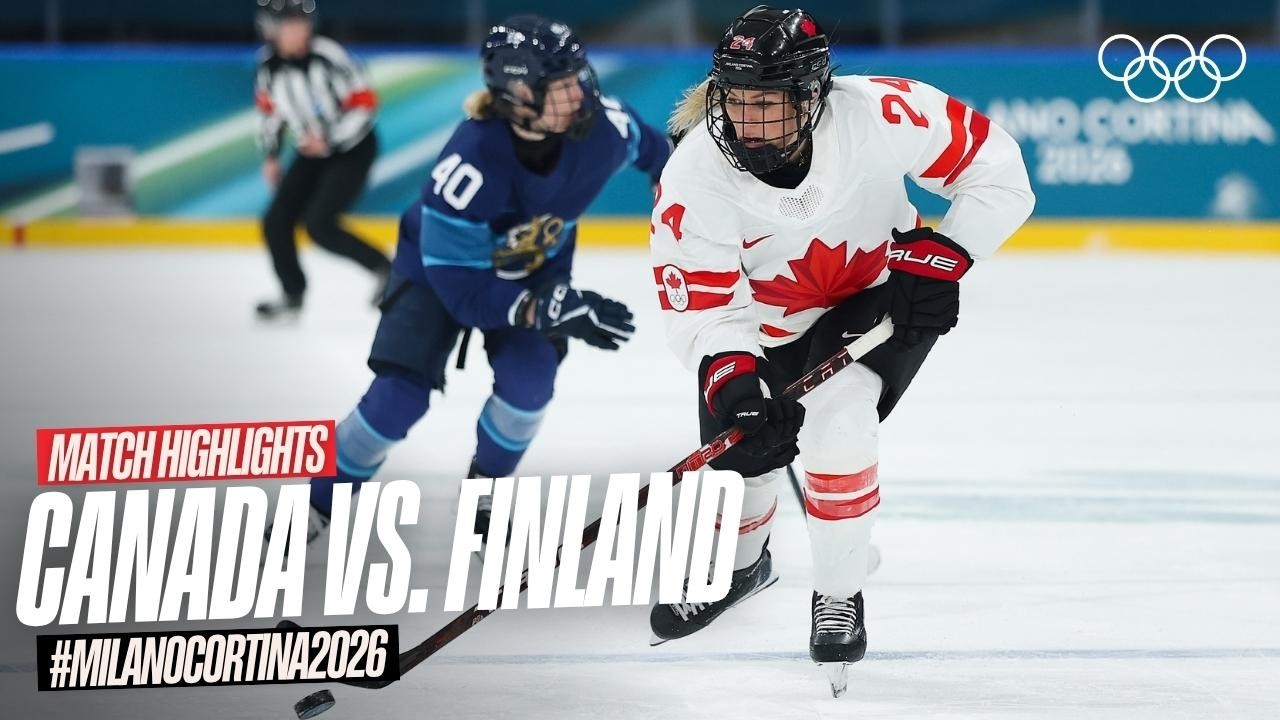 The Unstoppable Canucks! | 🇫🇮 Finland vs Canada 🇨🇦 #MilanoCortina2026 Highlights