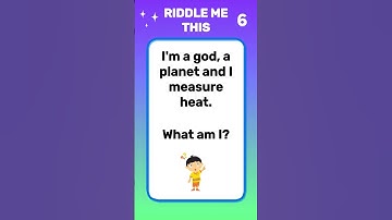 Solve These Brain-Teasing Riddles and Prove Your Intelligence! 🧠🔍 #shorts