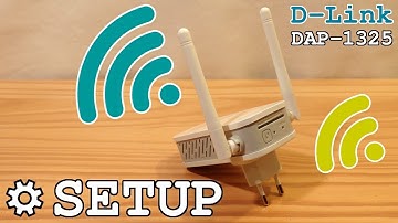 D-Link DAP-1325 Wi-Fi Extender • Unboxing, installation, configuration, test