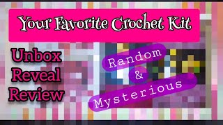 Lion Brand Crochet Kit Unboxing Reveal Review