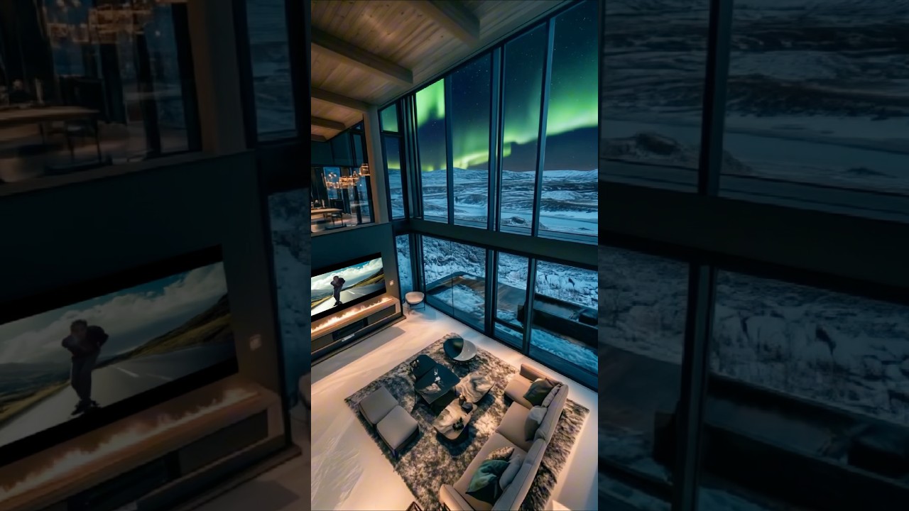 🇮🇸 Under The Aurora l Icelandic Dream House