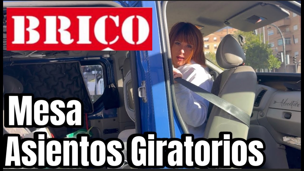 🛠️🚐Como instalar ASIENTOS GIRATORIOS❓ l Montamos Mesa comedor ~🎦Cap#105