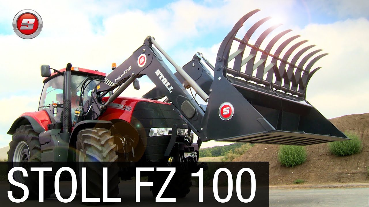 STOLL FZ 100 The biggest front loader in the world (EN) YouTube