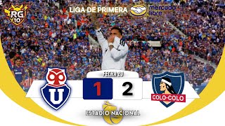 U. de Chile 1 Vs 2 Colo Colo / Fecha 20 / Liga de Primera Mercado Libre 2026