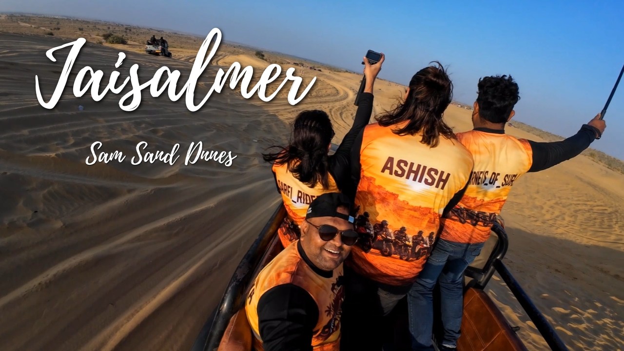 This Is Why Jaisalmer Is Called Golden City 🏜️ Desert Safari Part 4