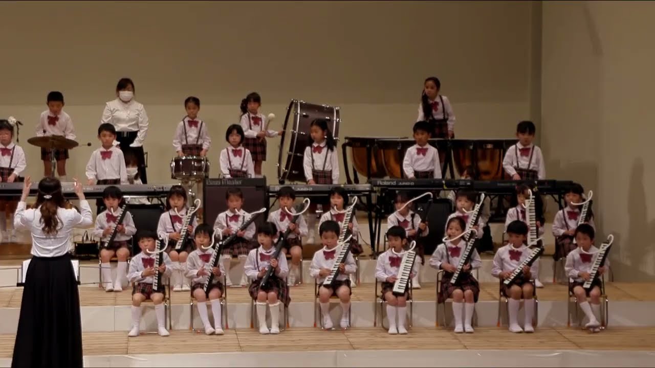 布佐台幼稚園　令和３年度　合奏５歳児「ドラゴンクエストメドレー」