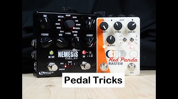 Pedal Tricks with Pitch Shifted Delays - Nemesis and Raster