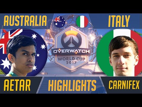 Australia vs Italy | Overwatch World Cup 2017 Sydney Highlights