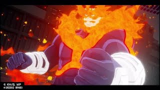 ENDEAVOR RAGING FLAMES CARBONIZES EVERYONE IN THIS GAME| MY HERO ONE'S JUSTICE 2 Online matches #1