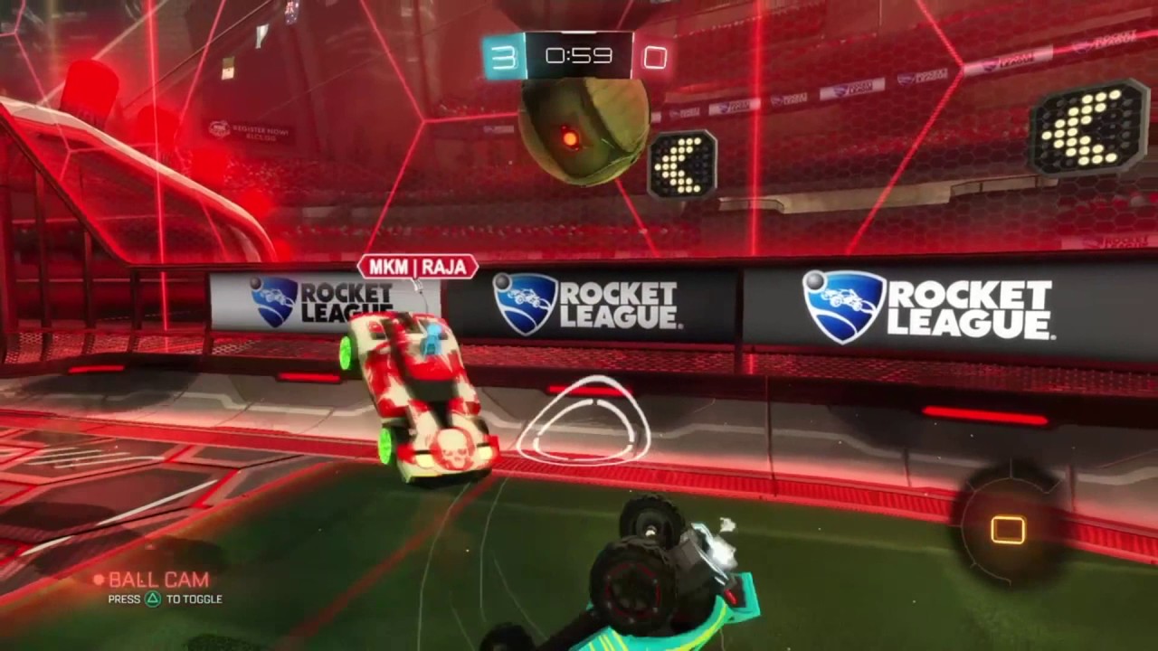 Rocket League: AndyHD Vs MkM (DESTROYED)