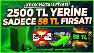 Xbox Hatalı Fiyat - 2500 Liralık Oyun Sadece 58 Tl Oldu