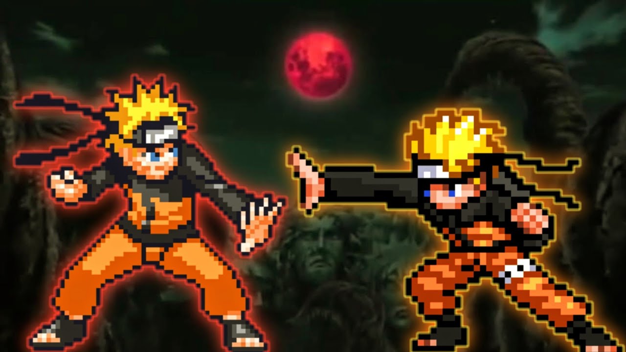 Naruto NZC(All Form)(New Edit) VS Naruto V3 in Jump Force Mugen