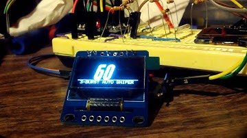 OLED testing with Arduino Pro Mini