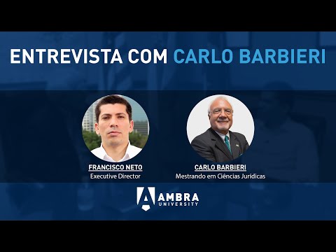 Entrevista - Carlo Barbieri (CEO do Oxford Group) mestrando no curso de ciências jurídicas da Ambra
