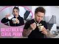 Breastmilk In Cereal Prank On Husband! * HILARIOUS! *