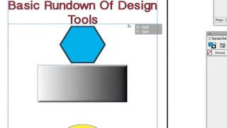 Indesign CS6 Tutorial   Basic Rundown Of Design Tools