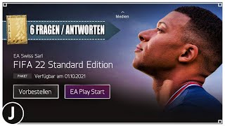 FIFA 22: DER START VON EA PLAY / WEB APP ! Die wichtigsten Informationen!