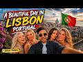 Portugal Travel Vlog| Lisbon Beautiful City in Europe| Famous Morning & Nightlife| Cristiano Ronaldo