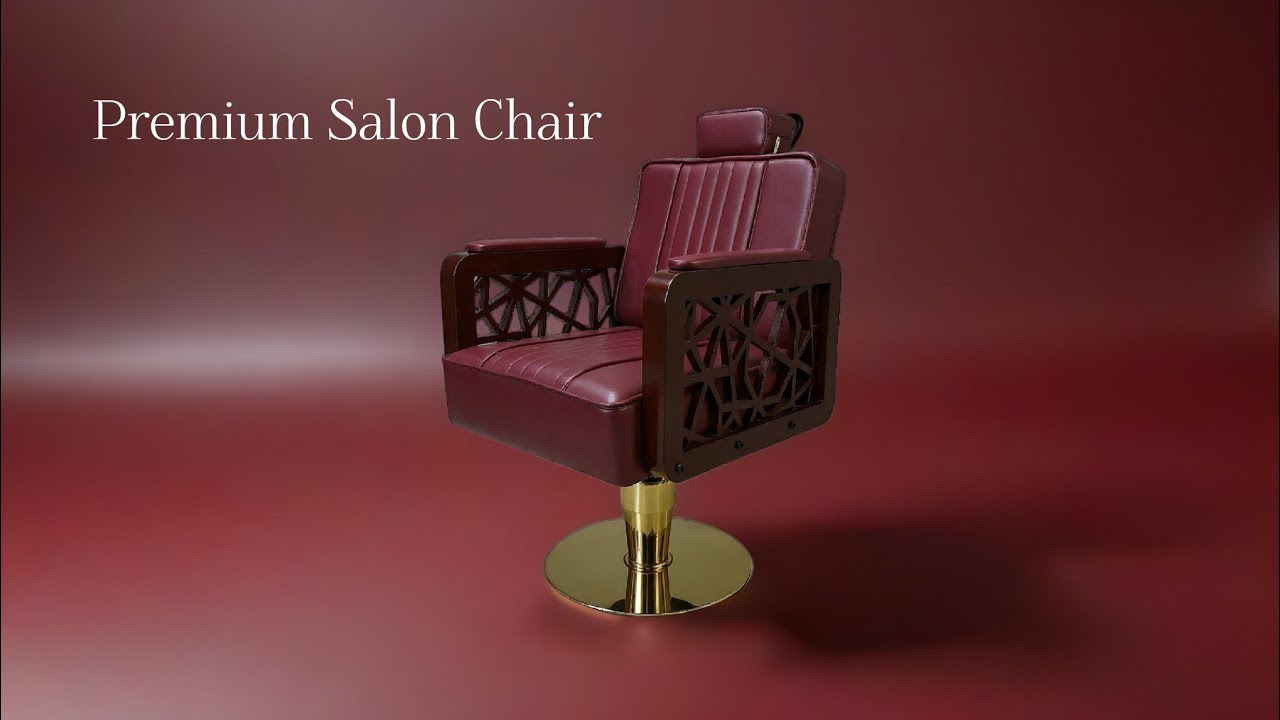 "Luxury Salon Chair 2025 | Prosperon CHISEL – Tradition Meets Modern Comfort"