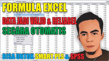 Mengubah Data Tidak Valid Menjadi Valid - Tidak Reliabel Menjadi Reliabel - Smart PLS dan SPSS