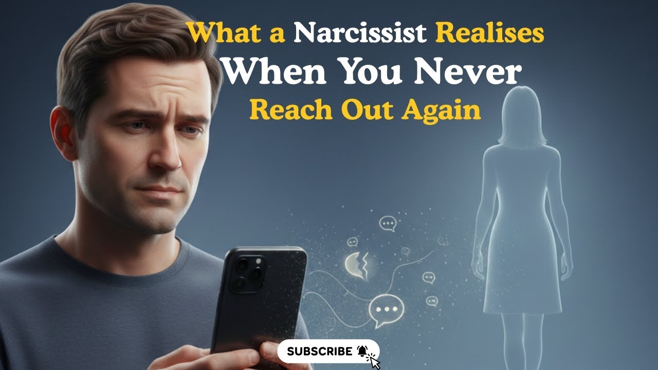 What a Narcissist Realises When You Never Reach Out Again - YouTube