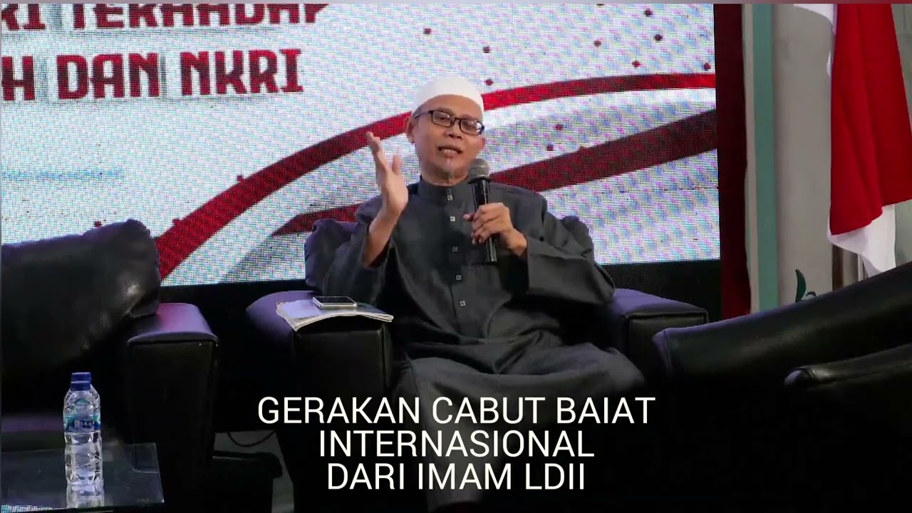 KESAKSIAN EX WAKIL IMAM PUSAT LDII PADA ACARA GERAKAN CABUT BAIAT INTERNASIONAL DARI IMAM BESAR LDII