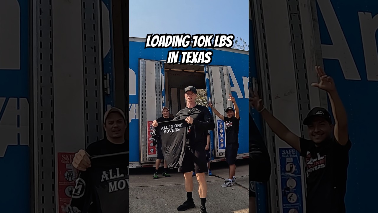 Loading My Semi Truck With Professional Movers In Texas 