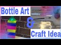 Recycling Glass Bottle Craft &amp; Hacks|| How To Recycle Glass Bottle||Diy Glass Bottle Idea