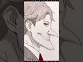 【SPY×FAMILY】フォージャー家の横顔を描きましょう！#shorts