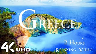 Greece Relaxation Film 4K UHD • Peaceful Relaxing Calming Music • Beautiful Nature 4K Ultra HD Video