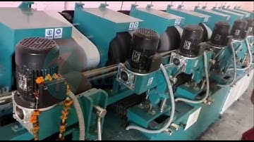 8 Head Round Pipe Polish Machine