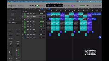 HOW TO ARRANGE CHILL BEATS IN LOGIC PRO X