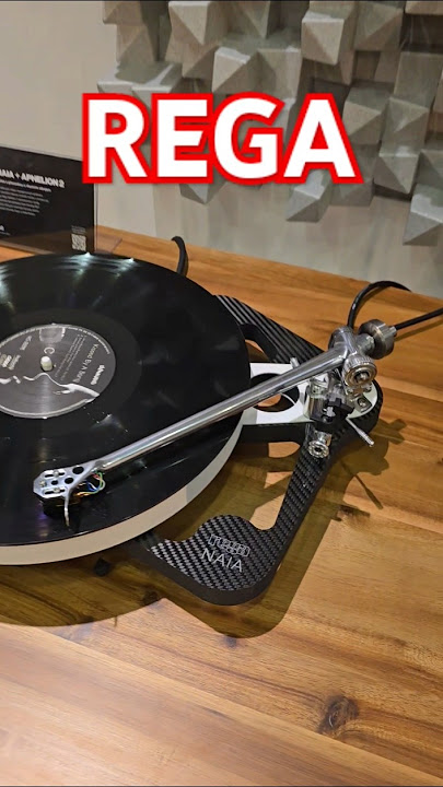 Rega NAIA Turntable - Titanium Tonearm - Ceramic Platter and Bearing - Belt Drive - Top HiFi Audio