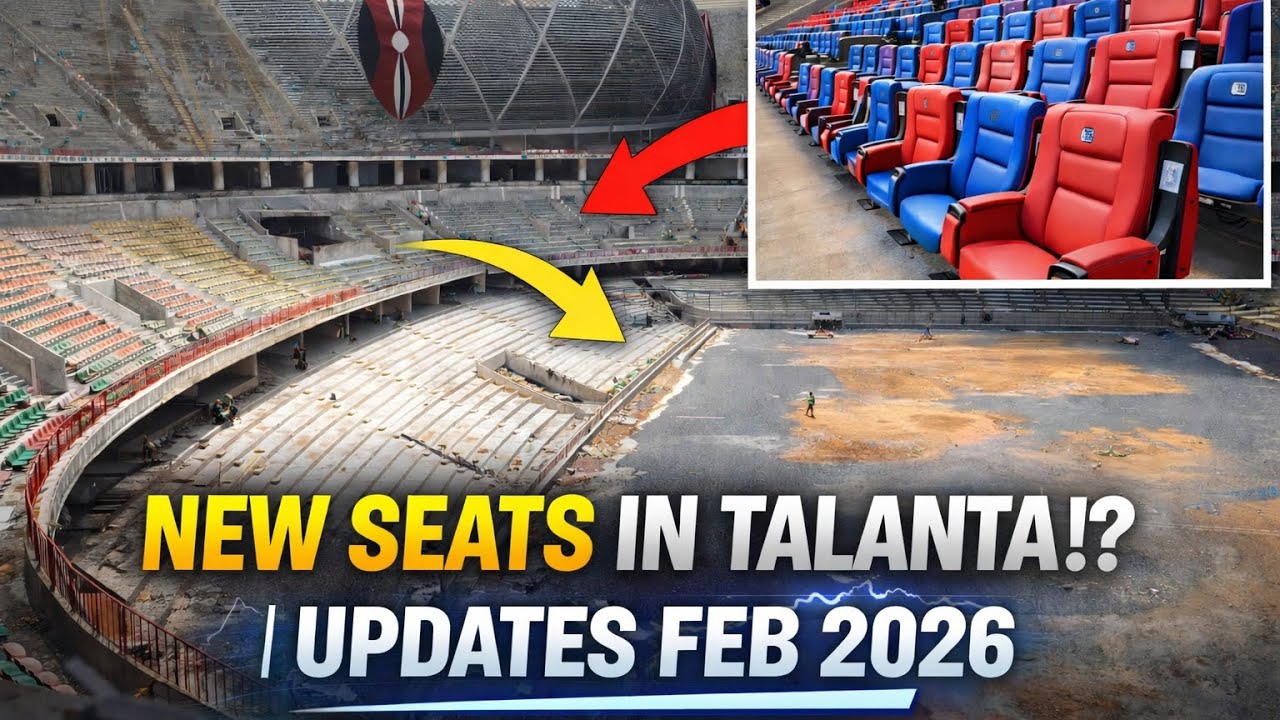 Talanta Stadium Major Update | Seats Removed & Replaced? AFCON 2027 Progress